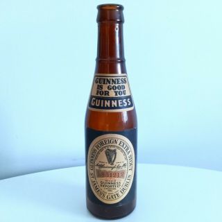 Guinness Beer Bottle - Foreign Extra Stout Bottled In Liverpool 1970s Rare?
