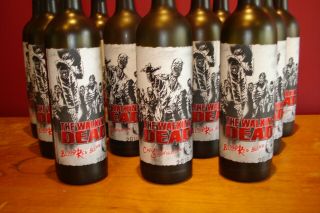 Rare,  The Walking Dead Wine - Empty - Cabernet Sauvignon - 12 Bottles & Box
