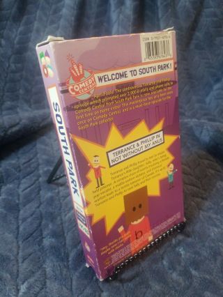 South Park Terrance and Phillip Season 2 Epsisode 1 Not Without My Anus Rare - VHS 2