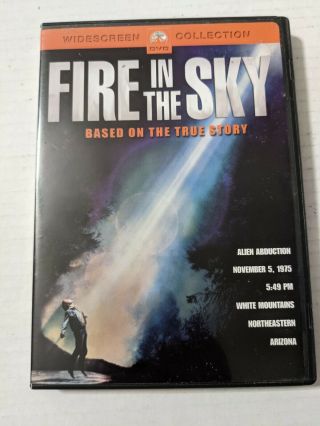 Fire In The Sky Dvd Db Sweeney Widescreen Rare Oop