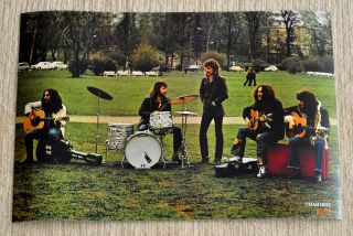 Uriah Heep Poster 1973 Hyde Park Classic Line Up Poster 19 X 13 Inches,  Rare