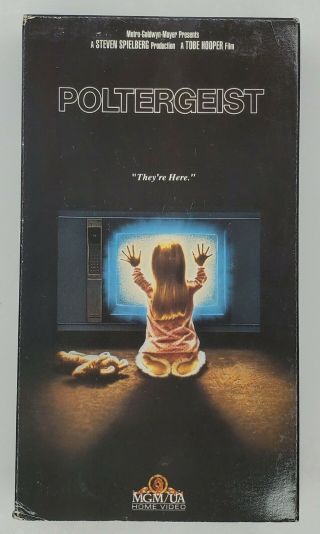 Poltergeist Vhs 1982 Horror/sci Fi Mgm 1992 Release Rare