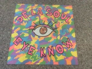 De La Soul Eye Know Stunning Rare Uk 7 "