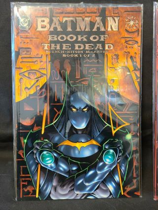 Batman: Book Of The Dead 1 - 2 Nm Rare (2000,  Dc Elseworlds)