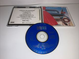 Rare Dan Hill Love In Shadows Cd Import Bellaphon 1984 Japan Disc Audiophile