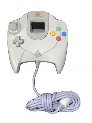 Sega Dreamcast Hkt - 7700 White Video Game System Controller Oem Rare
