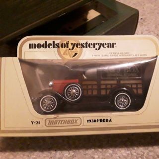 Rare 1981 Matchbox Models Of Yesteryear Y - 21 1930 Model Ford A A&j Box 3
