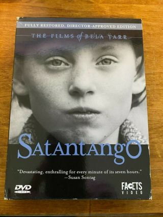Satantango (dvd,  2006,  4 - Disc Set) Facets Out Of Print Oop Rare