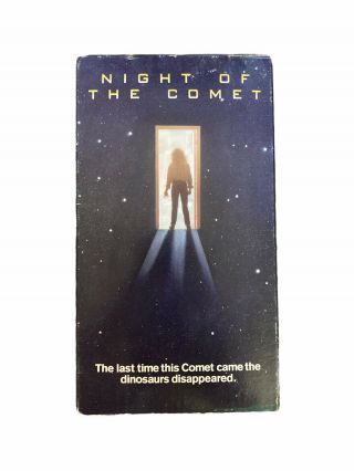 Night Of The Comet (vhs,  1992 Rare Zombie 80 