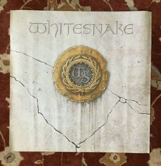 Whitesnake Whitesnake Rare Promotional Poster From 1987