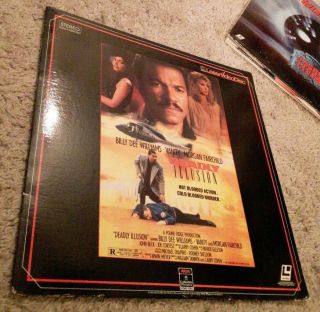 Deadly Illusion Laser Videodisc Billy Dee Williams Fairchild Rare Htf 80s