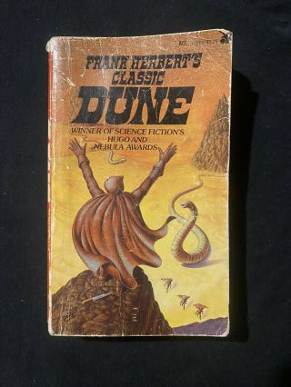 Frank Herbert Dune Vintage 1st Edition Paperback Ace Books Very Rare Sci Fi