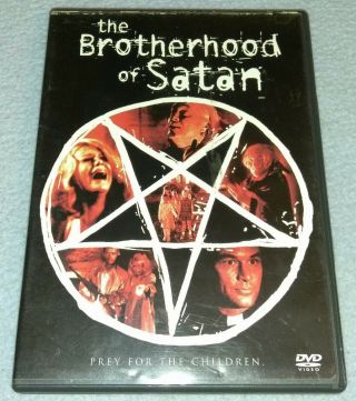 The Brotherhood Of Satan Dvd Rare Oop Horror Halloween