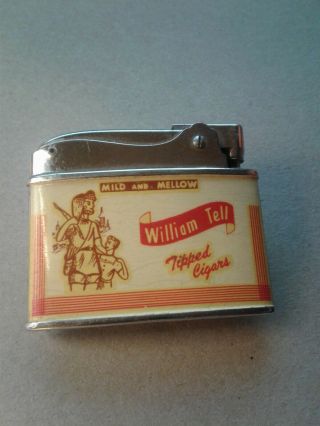 Vintage Rare William Tell Tipped Cigar Lighter Japan
