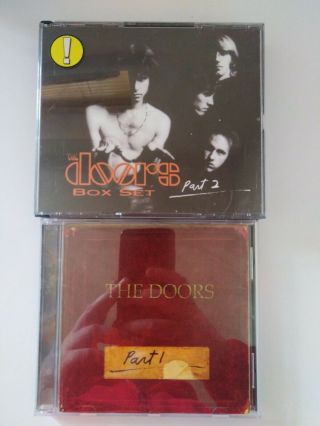 The Doors Box Set Part 1 & 2 Boxset 4 Cd Set Live Rare Demos & More Booklets