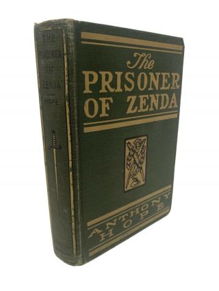 The Prisoner Of Zenda By Anthony Hope Grosset And Dunlap 1898 1899 Rare Cover