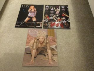 3 Rare Madonna Icon Magazines