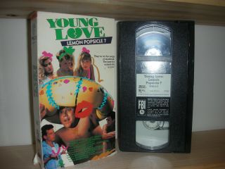 Young Love Lemon Popsicle 7 Vhs Rare Oop 1st Printing T&a Comedy
