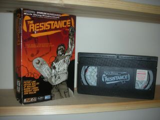 The Resistance Vhs Rare Oop 1st Printing Snowboarding Peter Line