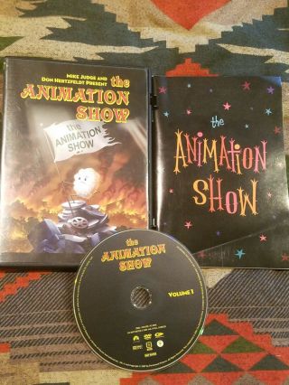 The Animation Show: Volume 1 (dvd) Mike Judge Don Hertzfeldt Mtv Shorts Rare Oop