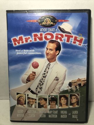Mr.  North (dvd,  1988) Anthony Edwards Oop Rare Movie Htf