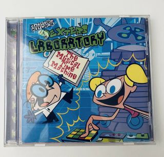 Dexters Laboratory Cd: The Musical Time Machine - Rare Oop 1998 Cartoon Network