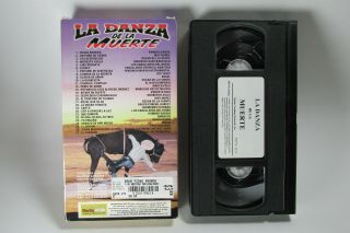 La Danza De La Muerte Volume 4 - VHS - Spanish Mexico Gore Bullriding Rare 2