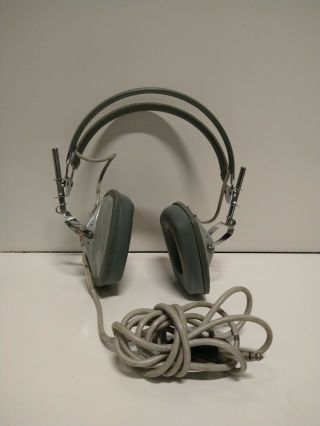 Vintage Sony Dr - 3a Stereo Headphones Headset - Rare Japan