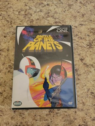 Battle Of The Planets Vol 1 Dvd Oop/rare 70s Anime G - Force Gatchaman Casey Kasem
