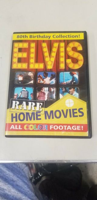 Elvis Pesley Rare Home Movies Dvd 2014 Rare