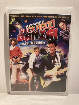 The Adventures Of Buckaroo Banzai (dvd,  2002) Rare (dv15)