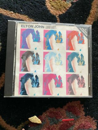 Elton John " Leather Jackets " Album Cd Rare,  Oop