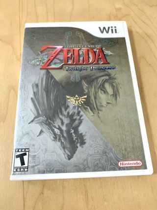 The Legend Of Zelda Twilight Princess Nintendo Wii Rare Game Complete