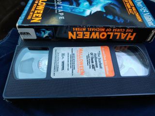 Halloween: The Curse of Michael Myers DEMO SCREENER (VHS,  1996) Rare Horror VHS 3
