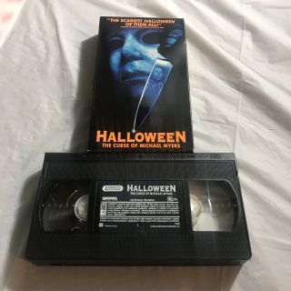 Halloween 6: The Curse of Michael Myers (VHS 1996) Horror Slasher Dimension Rare 3