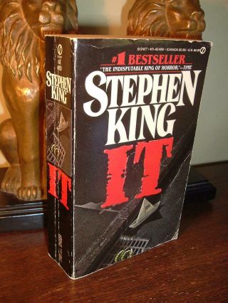1987 Stephen King It Paperback 1st Edition 1st Printing Rare Book