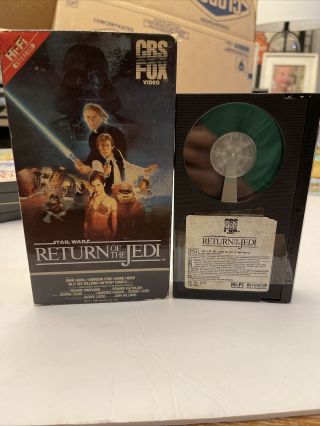 Star Wars Return Of The Jedi 1986 Vintage Beta Tape Sci - Fi Action Rare