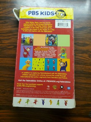 Teletubbies Look Playful Patterns And Simple Shapes Vhs Pbs Kids Rare 2
