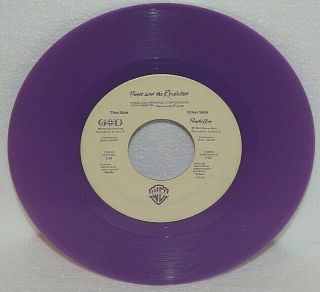 Wb 7 - 29174 Prince Purple Rain / God 7 " 45 Vinyl Rare Purple Colored Wax Nm - 1984