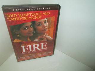Deepa Mehta Fire Rare Hindi Erotic Lesbian Dvd Shabana Azmi Nandita Das 1996