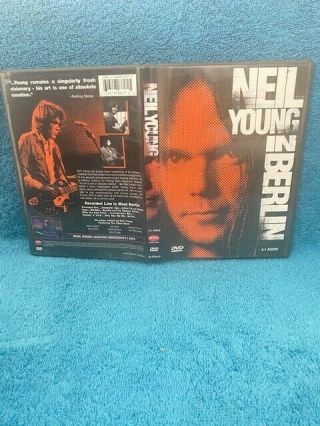 Neil Young In Berlin Rhino Home Video - Dvd Very Rare Oop