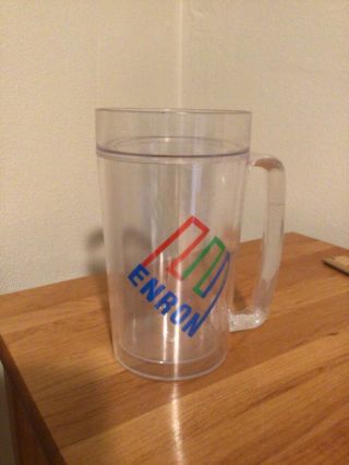 Rare Authentic Enron Thermo - Serv Mug Cup Double Wall Schwag 24 Oz