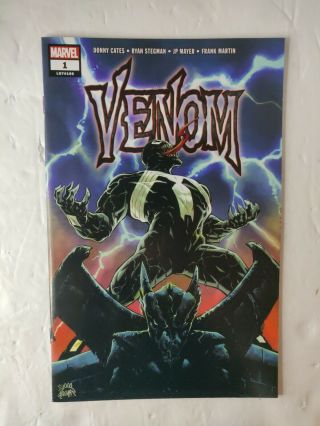 Venom 1 Main Cover Marvel Donny Cates Stegman Legacy 166 Nm,  No Barcode Rare