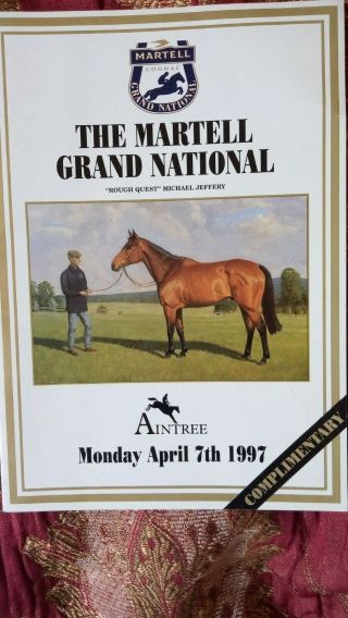 Rare Grand National 1997 - Monday Running Complimentary Racecard