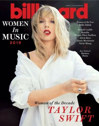Billboard Magazine© Taylor Swift Music 2019 - 20 Woman Of The Decade Rare Issue