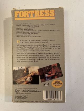 Rare Fortress VHS Rachel Ward Video tape 2