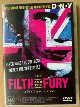 The Filth And The Fury - Special Edition (dvd) Sex Pistols Rare Oop Vgc