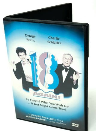 18 Again (dvd,  2002) George Burns 1987 Movie (rare) Oop