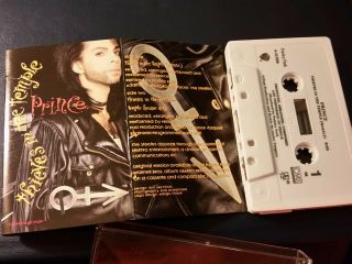 Prince Thieves In The Temple 1990 Us Maxi Cassette (3 Remixes) Paisley Park Rare