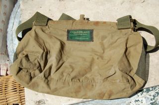 Vintage 50s Cumberland Tapatco Made Fishing Clothes Bag Pouch And Rare